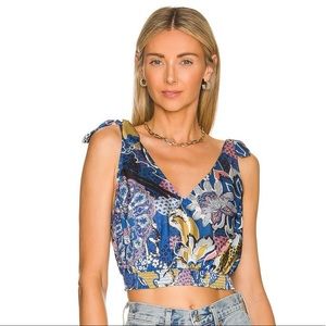 - Free People floral crop